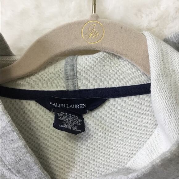 Ralph Lauren Girl Gray Sweatshirt - Picture 3 of 6